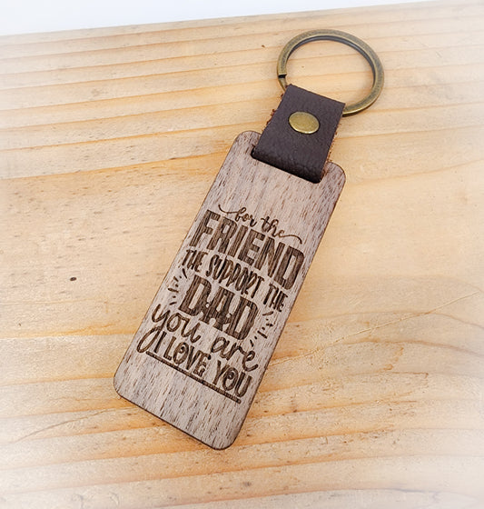 Personalized Keychain for Dad, Father's Day Keychain for Dad, Dad Keychain, Keychain for Dad, Gift for Dad, Custom Keychain for Dad