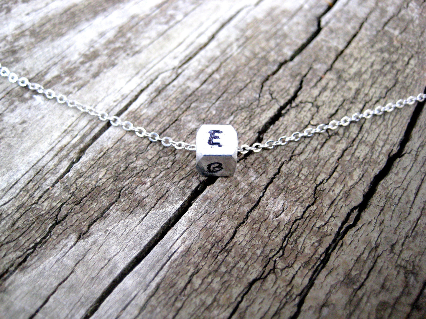 INITIAL NECKLACE, Initial Block Necklace, Initial Family Necklace, Initial Jewelry, Mom Necklace,  Silver Initial Necklace, Block Necklace