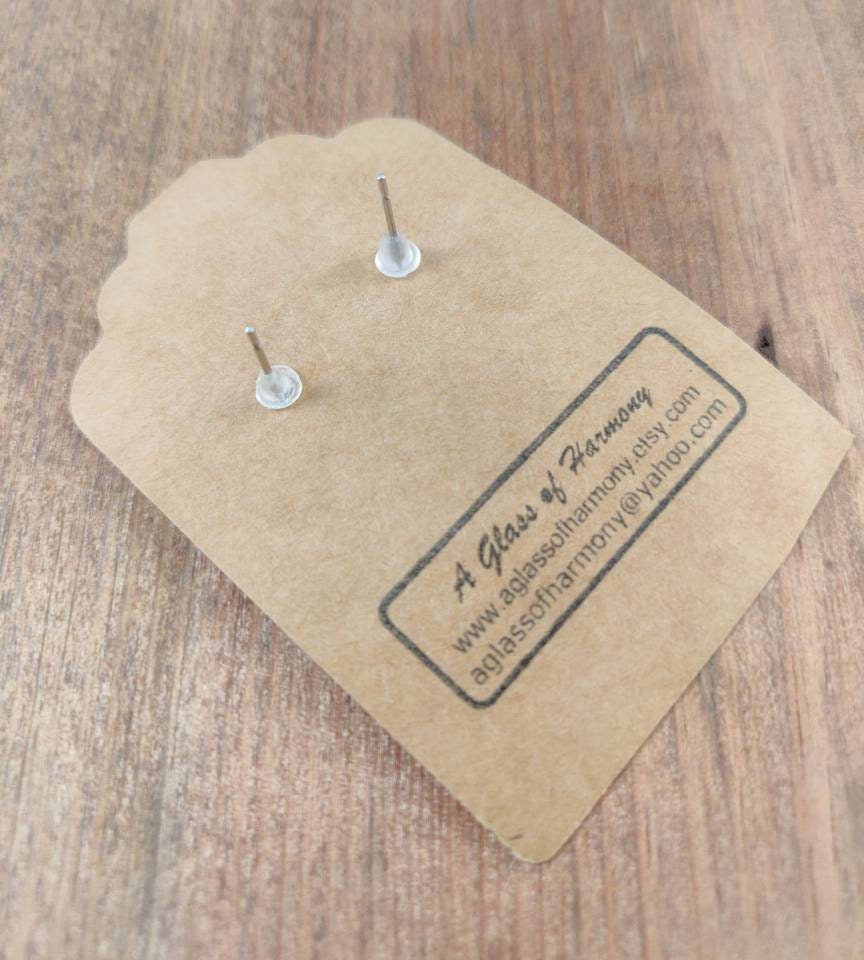 Silver Stud Earrings, Moon Earrings, Small Earrings, Celestial Earrings, Galaxy Earrings, Moons and Stars Earrings, Small Silver Earrings