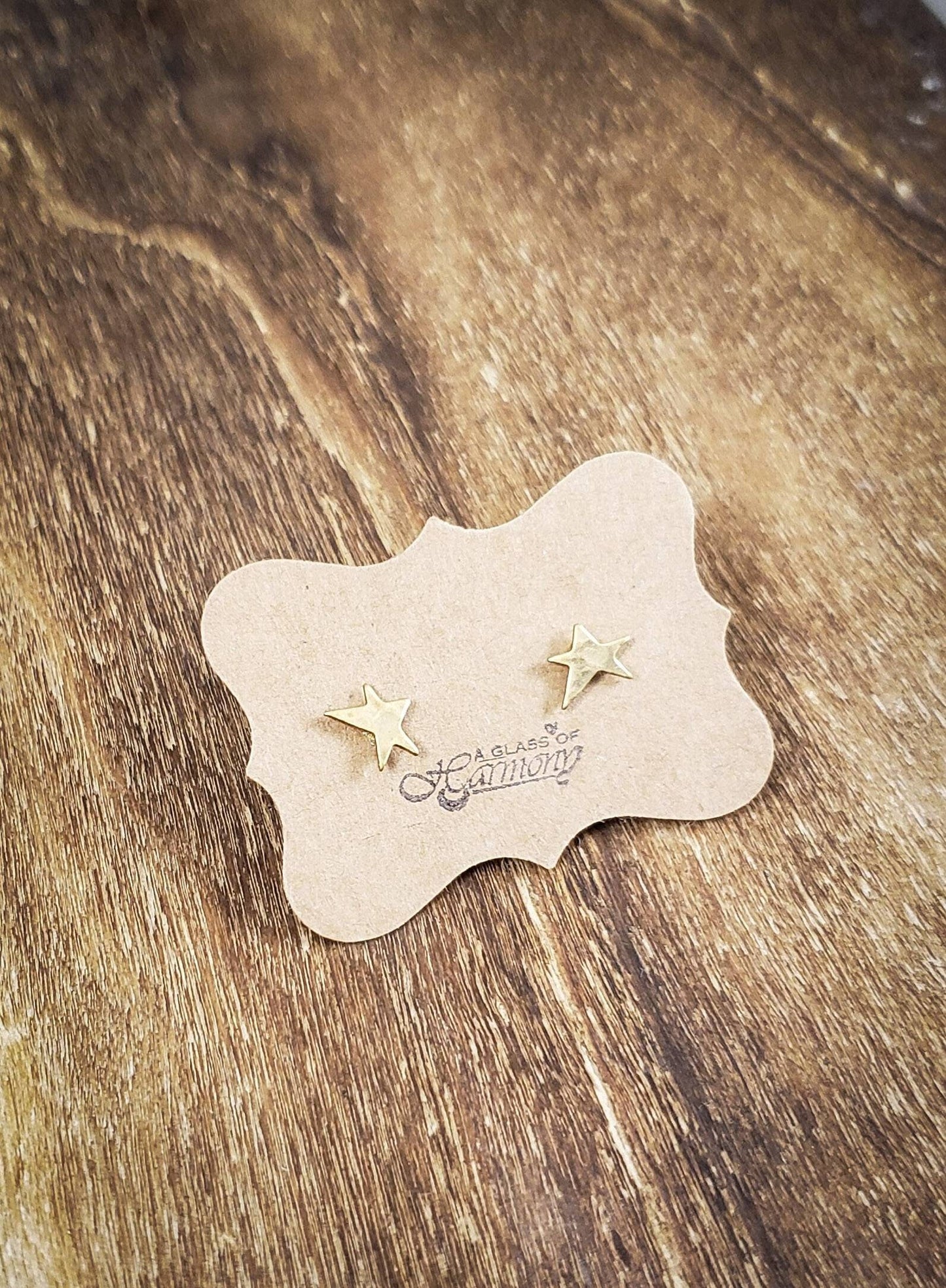 Gold Stud Earrings, Tiny Star Earrings, Small Earrings, Dainty Earrings, Hand Stamped Earrings, Tiny Star Jewelry, Small Gold Earrings